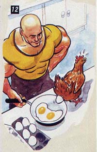吃鸡蛋健身