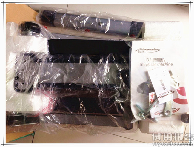 迷你椭圆机试用安装体验【斯诺德试用】