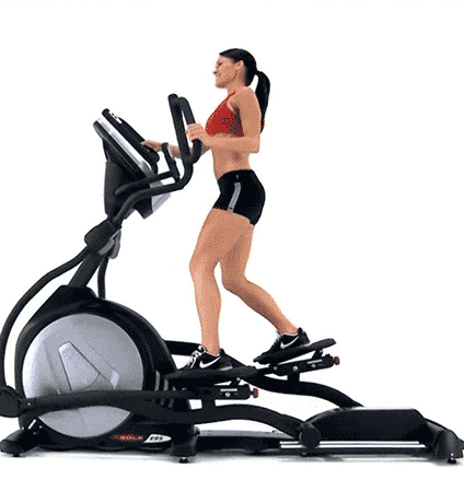 椭圆机减肥正确的方法图解